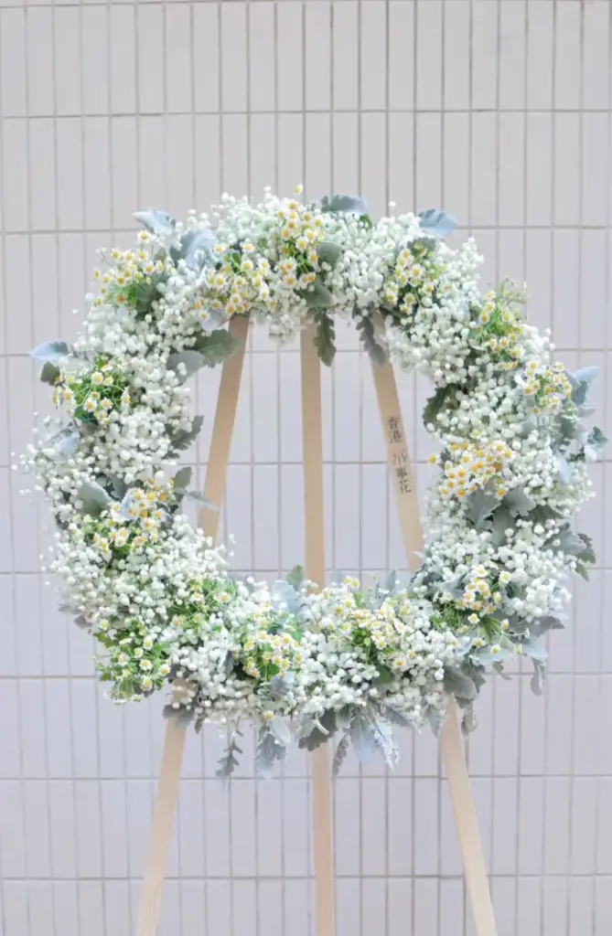 銀葉小菊花牌