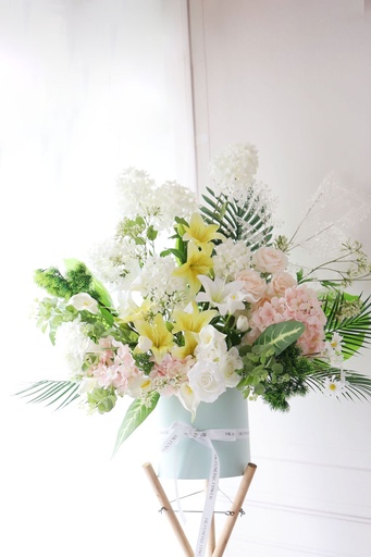 特大百合花三腳架花牌